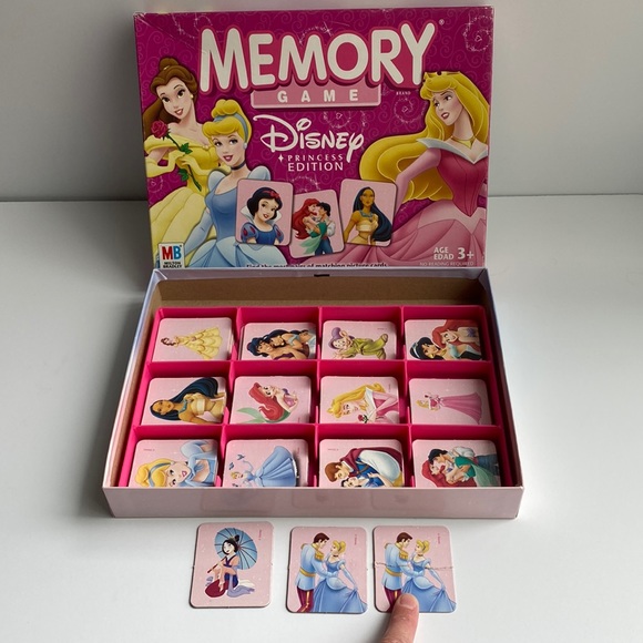 Disney Princess Memory Game and Puzzle Bundle - Picture 4 of 4
